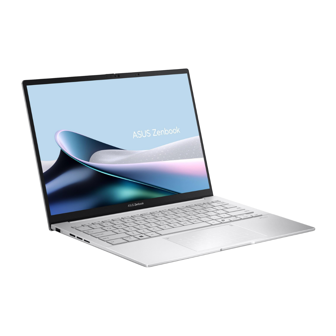 ASUS Zenbook UX3405CA 14'' OLED WQXGA Ultra 9-285H 32Go 1To SSD W11H FOGGY SILVER TOUCH 24M 90NB14W4-M01U70
